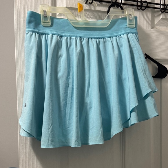lululemon athletica Dresses & Skirts - Lululemon Athletica Sky Blue Skater Skirt